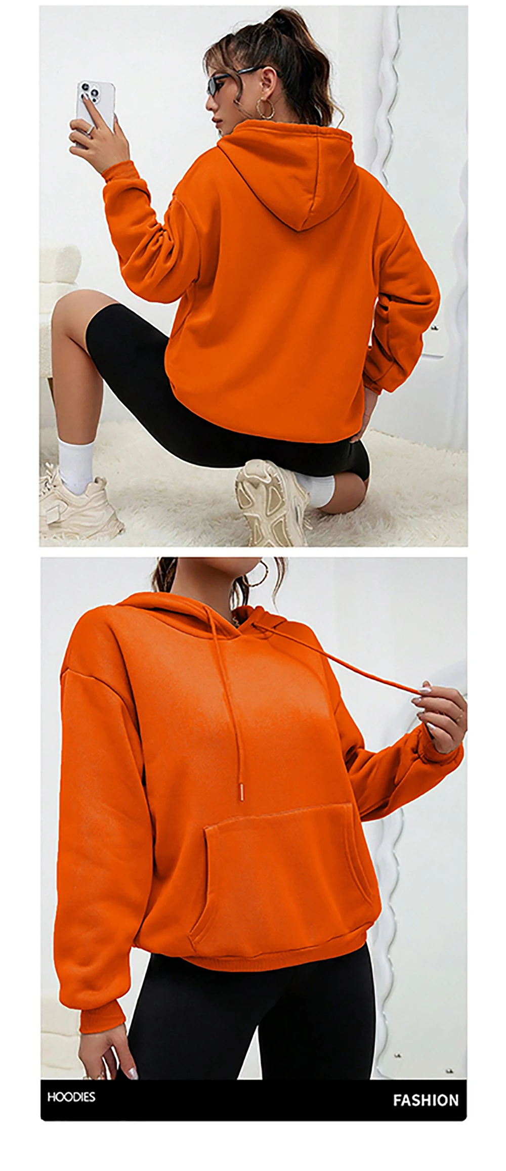 Y2K Bratz Letter New Prints Women Hoody Creativity Pocket Streetwear Casual Multicolor Clothes Autumn Hip Hop Tops For Female - Image 20